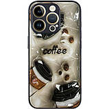 TPU+PC чохол Prisma Plushie для Apple iPhone 14 Pro (6.1") Coffee, фото 3