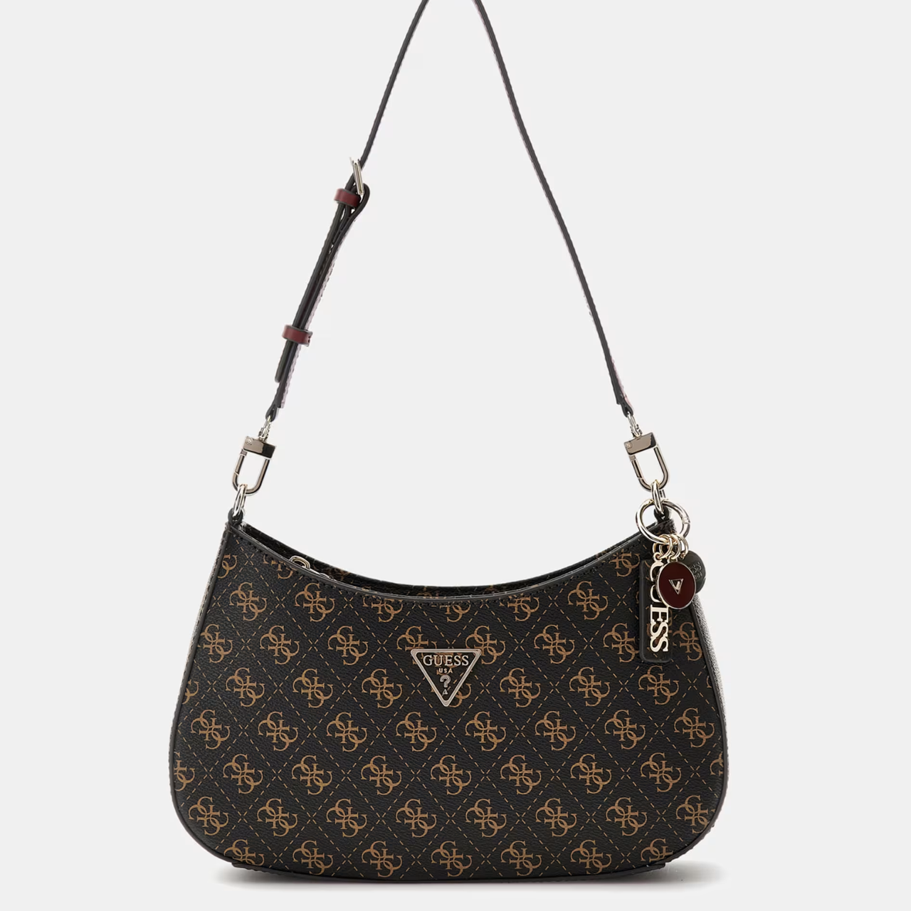 Guess Noelle жіноча сумка через плече коричнева - оригінал. (G0321)