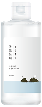 Зволожуючий тонер з ефектом пілінгу ROUND LAB 1025 Dokdo Toner
