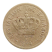 Греція 20 лепт, 1894