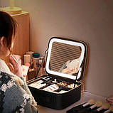 Органайзер для косметики, Дорожня косметичка-валіза, Косметичка-сумочка, Косметичка дорожня жіноча MC-76, фото 10