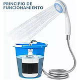 Душ акумуляторний туристичний портативний похідний мобільний душ Portable Outdoor Shower UJ-11, фото 7