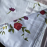 Євро комплект бавовняної посільної білизни Бязь Gold Розмір 200*215, фото 4