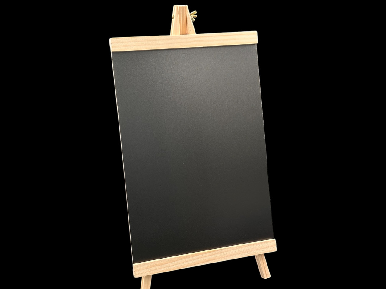 Полотно для рисования с мольбертом 25х37см. Цвет черний, фото 1