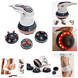 Масажери для чоловіків та плечей MA-118-2, Роликова подушка для масажу тіла Масажер спини масажер CJ-40, фото 3