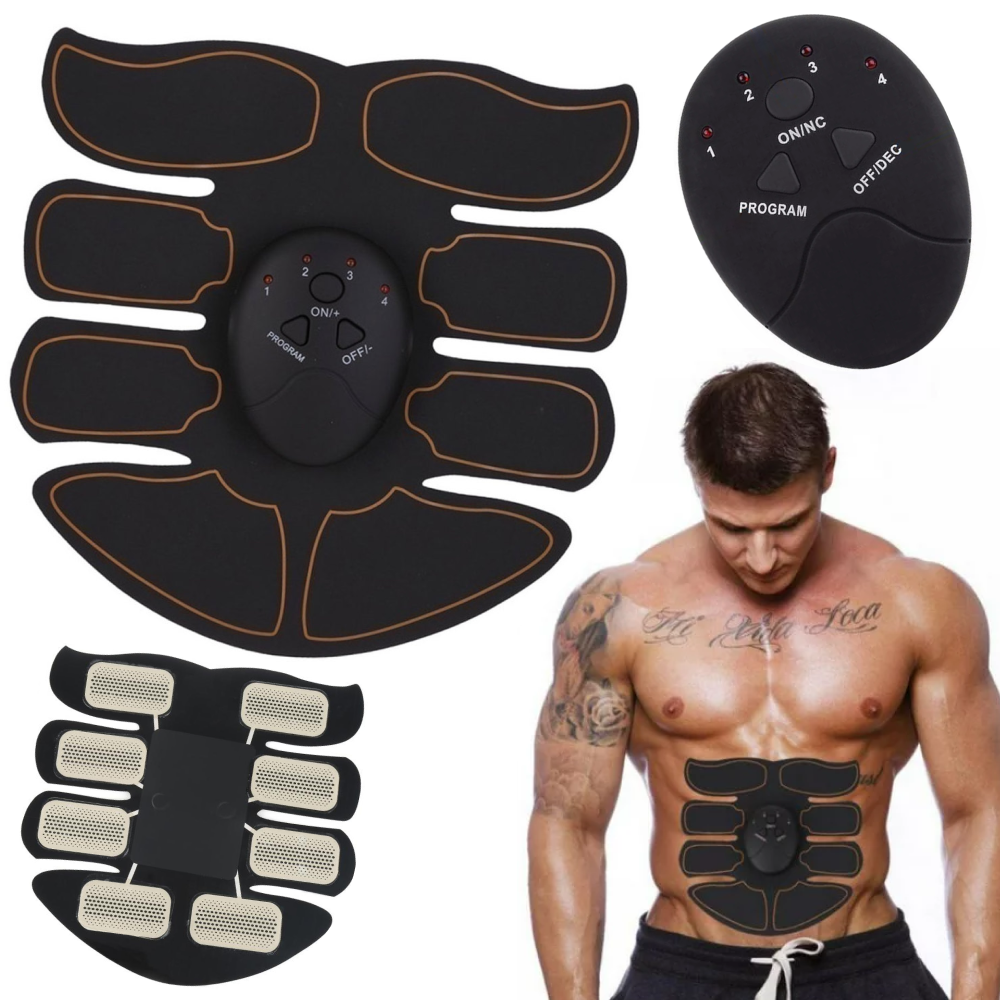 Тренажер міостимулятор для преса GREASE BURNER XL-291 / Метелик стимулятор для м'язів живота, фото 1