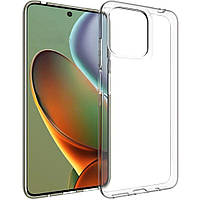Силіконовий (TPU) чохол Deexe UltraThin для Motorola Moto G15 - Transparent