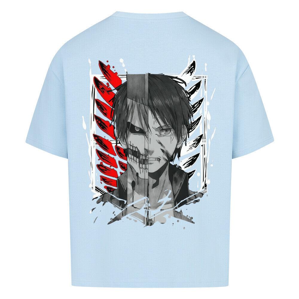 Футболка блакитна LOYS Eren x Titan&