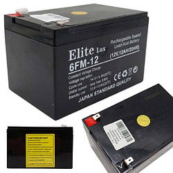 Свинцево кислотний акумулятор 12В 12Аг / Батарея акумуляторна / Тяговий акумулятор