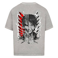 Футболка сіра LOYS Eren x Titan