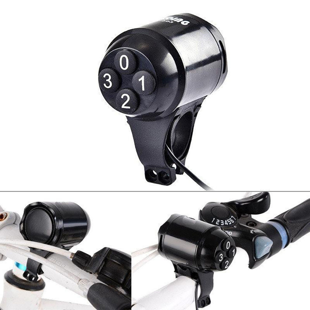 Велодзвінок із сигналізацією від батарейок 4xAG13, SunDING SD-603 / Велосипедний гудок / Сигналізація велосипедна, фото 1