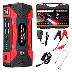 Бустер для авто 99800мАг, в кейсі, JUMPSTARTER QY33 / Пуско зарядний пристрій / Повербанк для авто