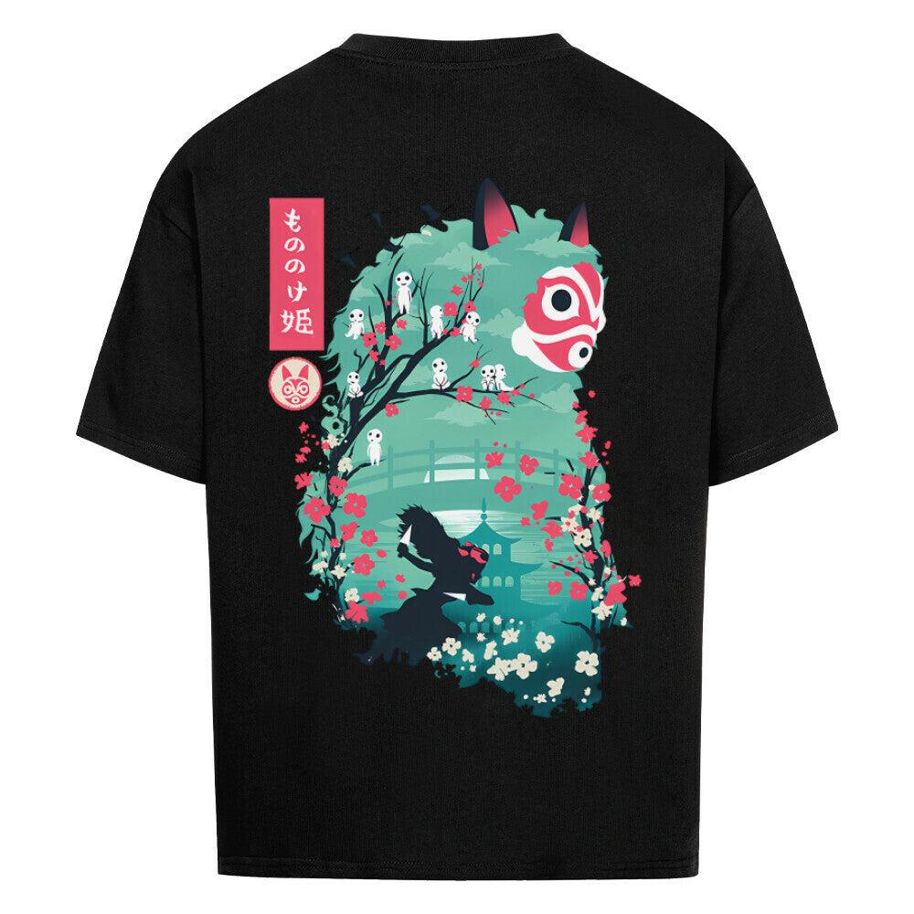 Футболка чорна LOYS Mononoke
