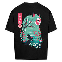 Футболка чорна LOYS Mononoke