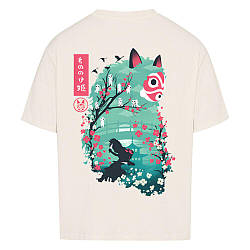 Футболка бежева LOYS Mononoke