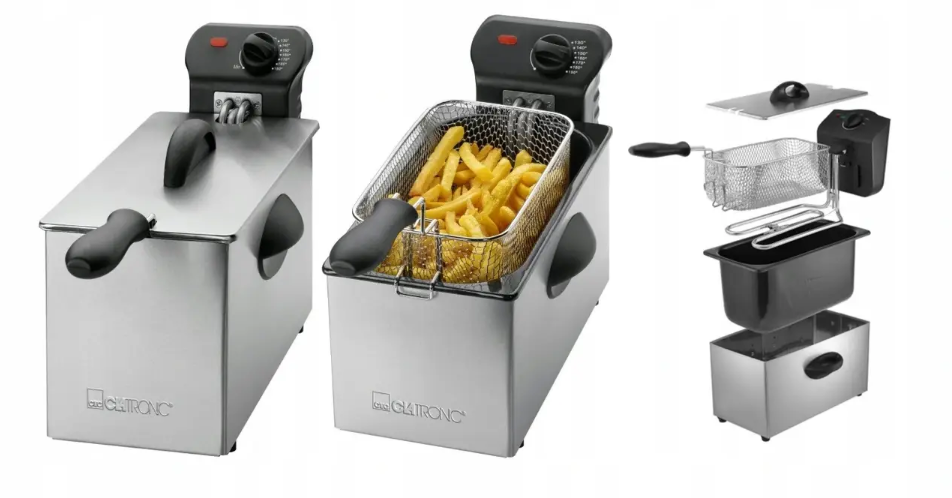 Фритюрниця Clatronic FR 3586 (3л, 2000Вт, Німеччина), фото 1