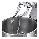 Планетарний міксер тістоміс 1800 Вт HEINRISCH'S HKM 8110, фото 4