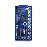 Мітчики та плашки набір 40 штук Kraft&Dele KD10289, фото 2