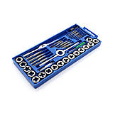 Мітчики та плашки набір 40 штук Kraft&Dele KD10289, фото 4