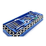 Мітчики та плашки набір 40 штук Kraft&Dele KD10289, фото 5