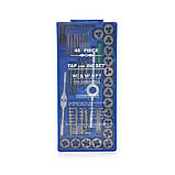 Мітчики та плашки набір 40 штук Kraft&Dele KD10289, фото 6