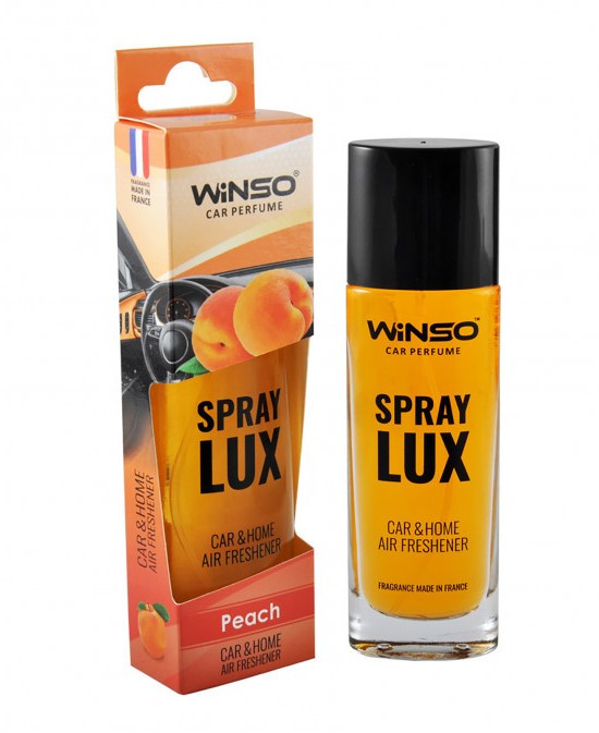 Освіжувач повітря WINSO Spray Lux, спрей 55 мл. - Peach (20шт/ящ.), фото 1