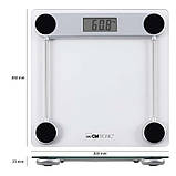 Ваги підлогові скляні Clatronic PW 3368, фото 4