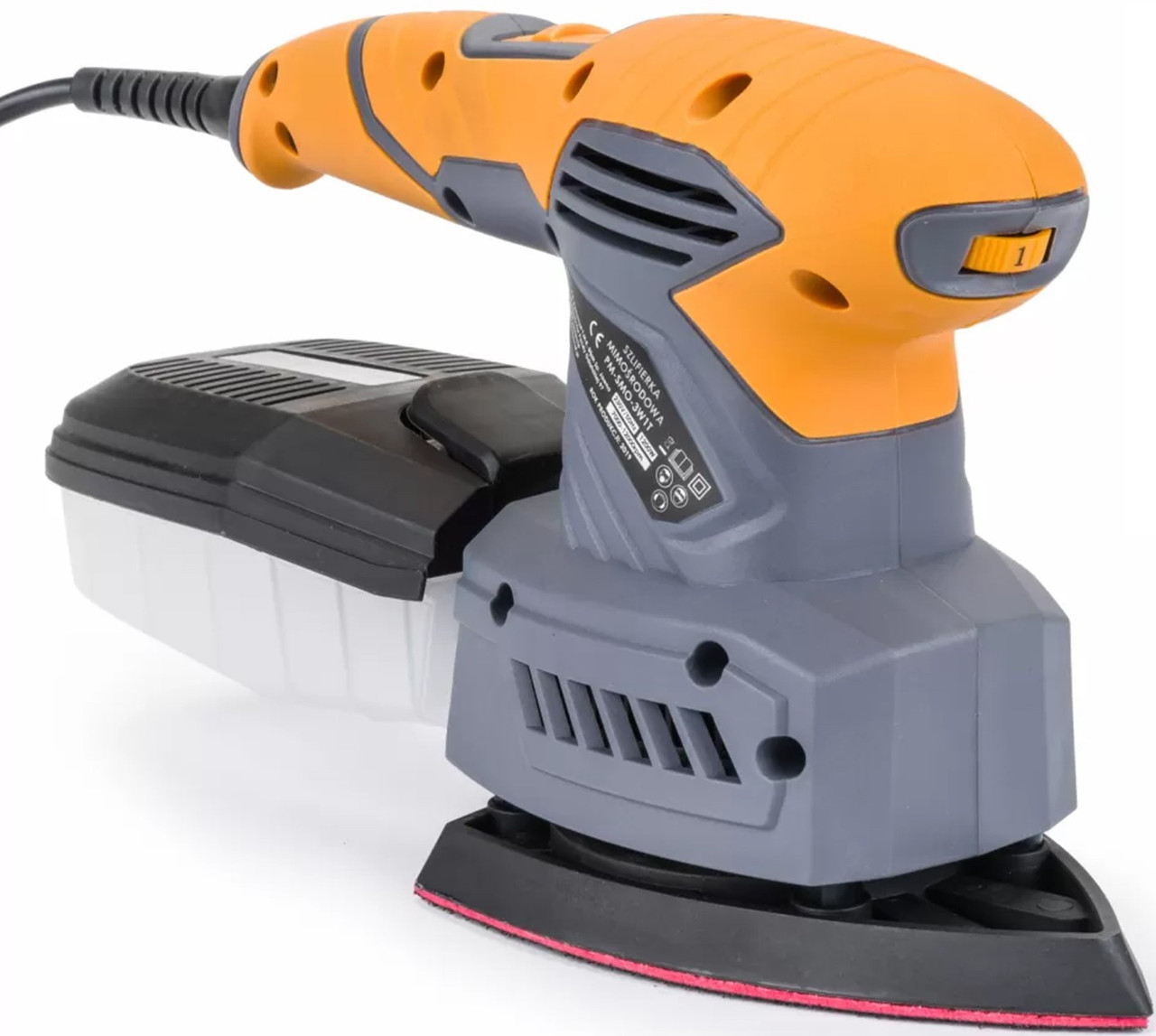 Шліфмашина ексцентрикова 1200 Вт Powermat PM-SMO-3W1T, фото 1