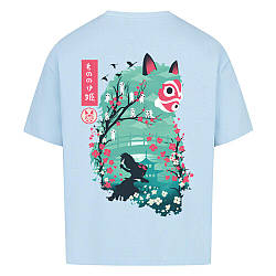 Футболка блакитна LOYS Mononoke