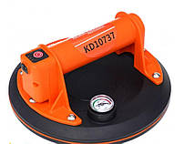 Вакуумна присоска акумуляторна 130 кг 200 мм Type-C Kraft&Dele KD10737