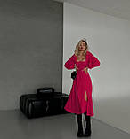 Легка муслінова сукня зі шнурівкою по спині Тканина муслін Розмір 42-44, 46-48, фото 6