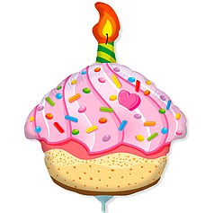 Міні-фігура 140 FLEXMETAL-ФМ Кекс зі свічкою