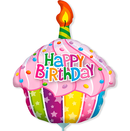 Міні-фігура 139 FLEXMETAL-ФМ Happy Birthday - Кекс зі свічкою, фото 1