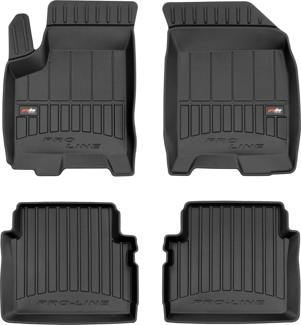 Коври салону гумові Chevrolet Aveo II 2007-2011-... / 3D408968