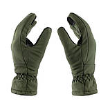 Армійські зимові рукавиці зелені розмір XL, фото 2
