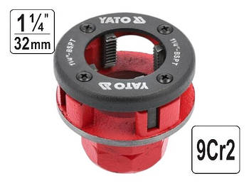 Клупп для нарізки різьблення на трубах YATO 5/4" (1-1/4")