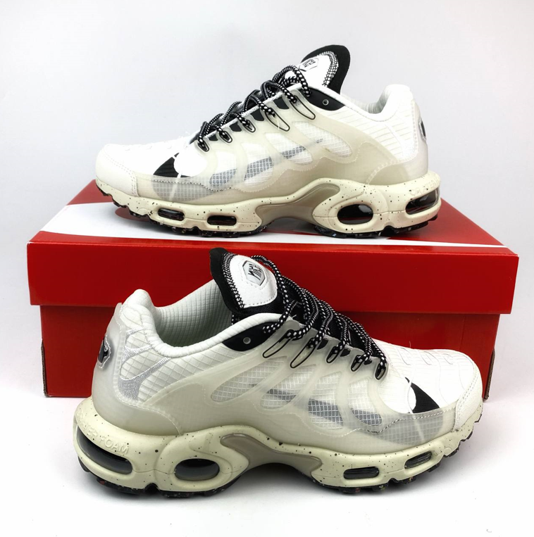 Чоловічі кросівки Nike Air Max Terrascape Plus White Beige Взуття Найк Аir Макс Тераскейп білі світлі текстиль весна літо