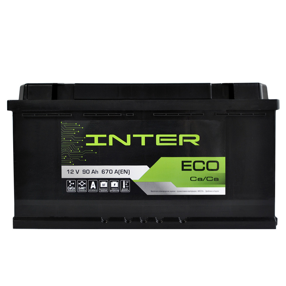 Автомобільний акумулятор INTER Eco 90Ah 700A R+ (L5)