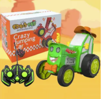 Трактор на радіокеруванні "Crazy Car" 2101-А, зелений