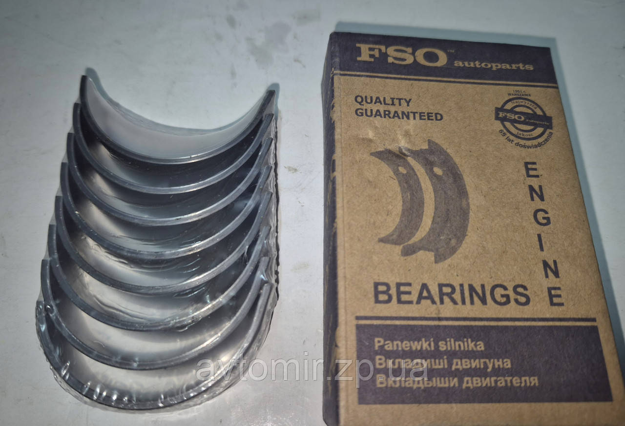 Вкладки колінвала шатунні 0.5 Заз 1102-1105, Таврія, Славота FSO