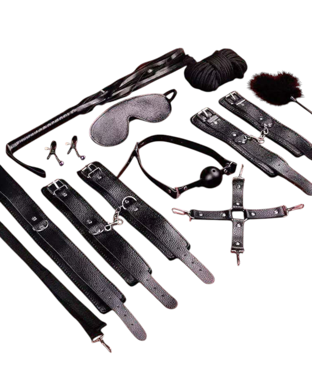 БДСМ набір, колір чорний, фото 1