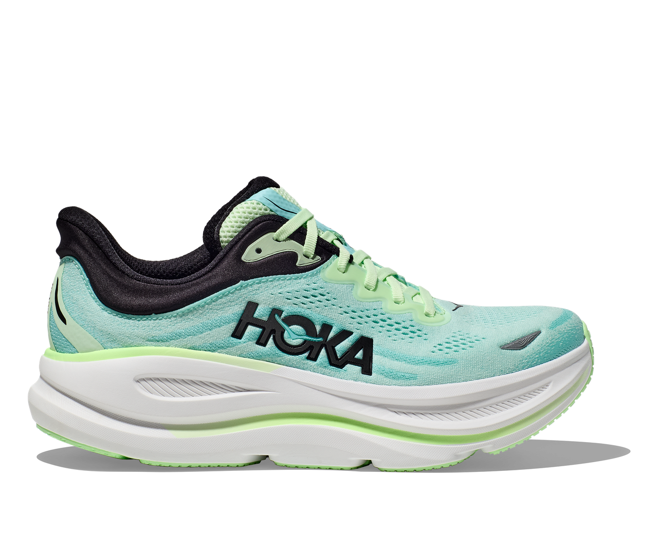 Кросівки для бігу чоловічі Hoka Bondi 9 1162011 Luna Moth / Blue Spark