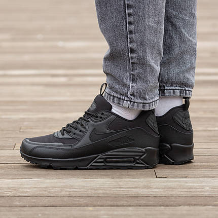 Чоловічі Кросівки Nike Air Max 90 Cordura Black / Найк Аїр Макс 90 Кордура Чорні, фото 1