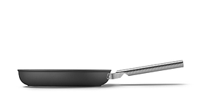 Сковорода 28 см чорна без кришки Smeg CKFF2801BLM