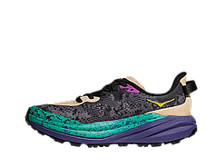 Кросівки для бігу жіночі Hoka Speedgoat 6 1147811Black/Aloe Vera, фото 3