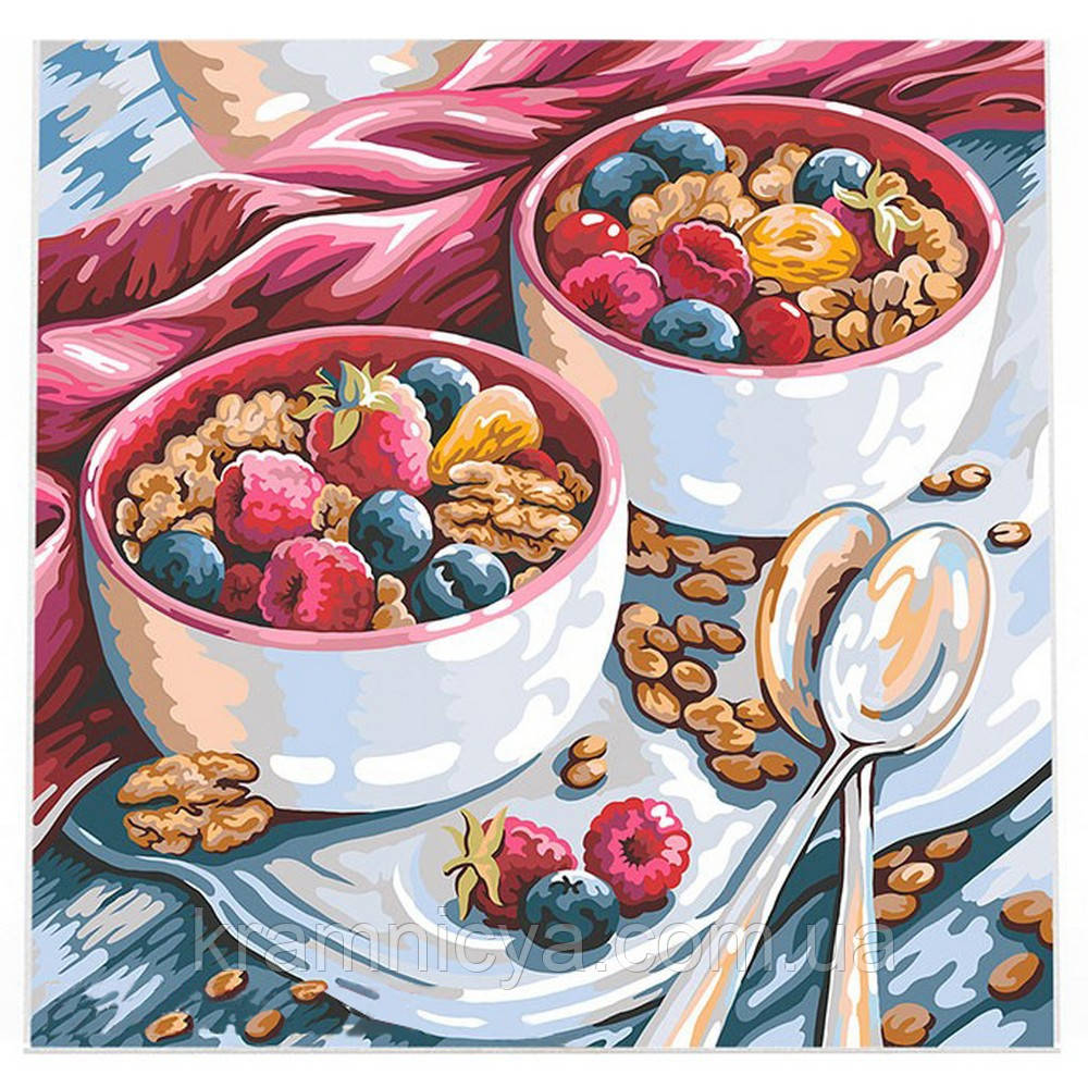 Картина за номерами Десерт, 40х40 см. (KPNE-40x40-02-06), фото 1