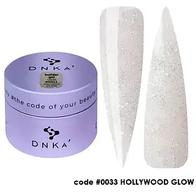 Моделюючий гель для нігтів Dnka Builder Gel #0033 Hollywood Glow, 30 мл