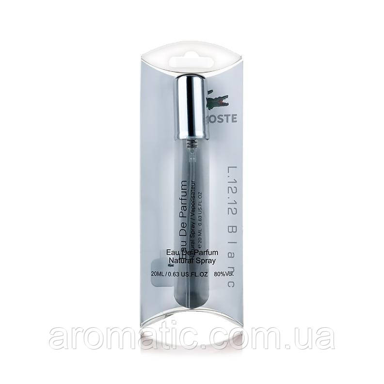 Парфум чоловічий Lacoste Eau De Lacoste L.12.12 Blanc 20 мл