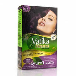 Натуральна фарба для волосся Dabur Vatika Henna Hair Colours