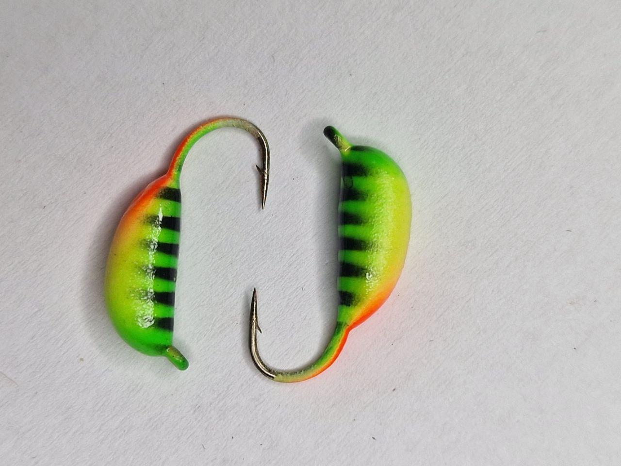 Вольфрамові мормишки Lucky John "Банан ризький" 5мм, 3.1 грам, фото 1